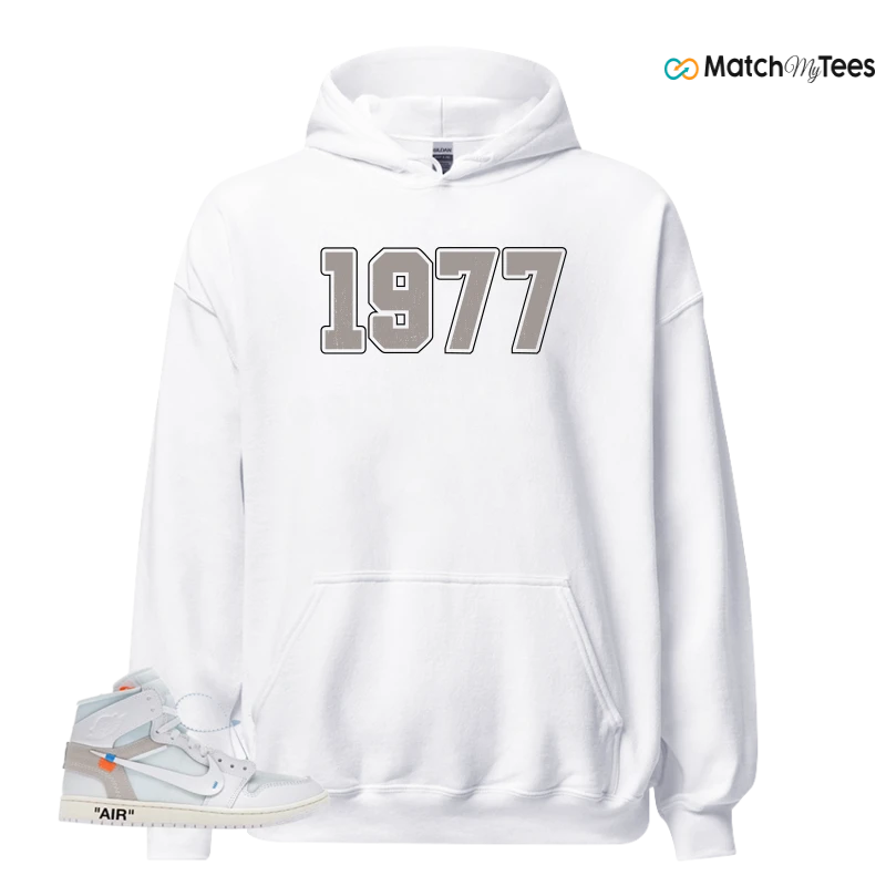 NEKE AIR JORDAN 1 RETRO HIGH OG VIRGIL ABLOH ARCHIVE ALASKA SNEAKER Matching Tees hoodie