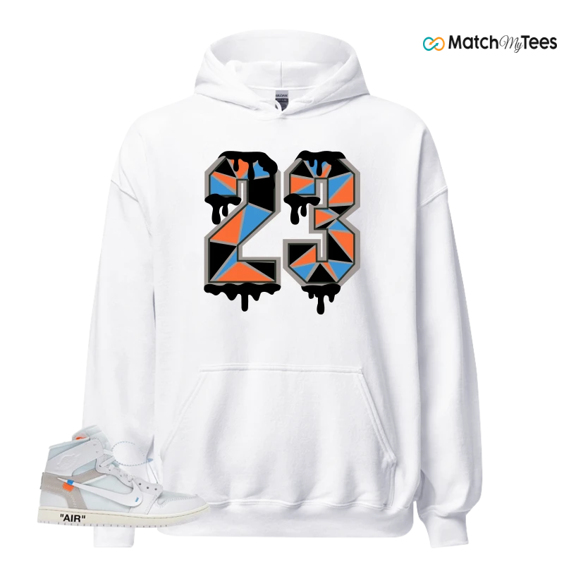 NEKE AIR JORDAN 1 RETRO HIGH OG VIRGIL ABLOH ARCHIVE ALASKA SNEAKER Matching Tees hoodie