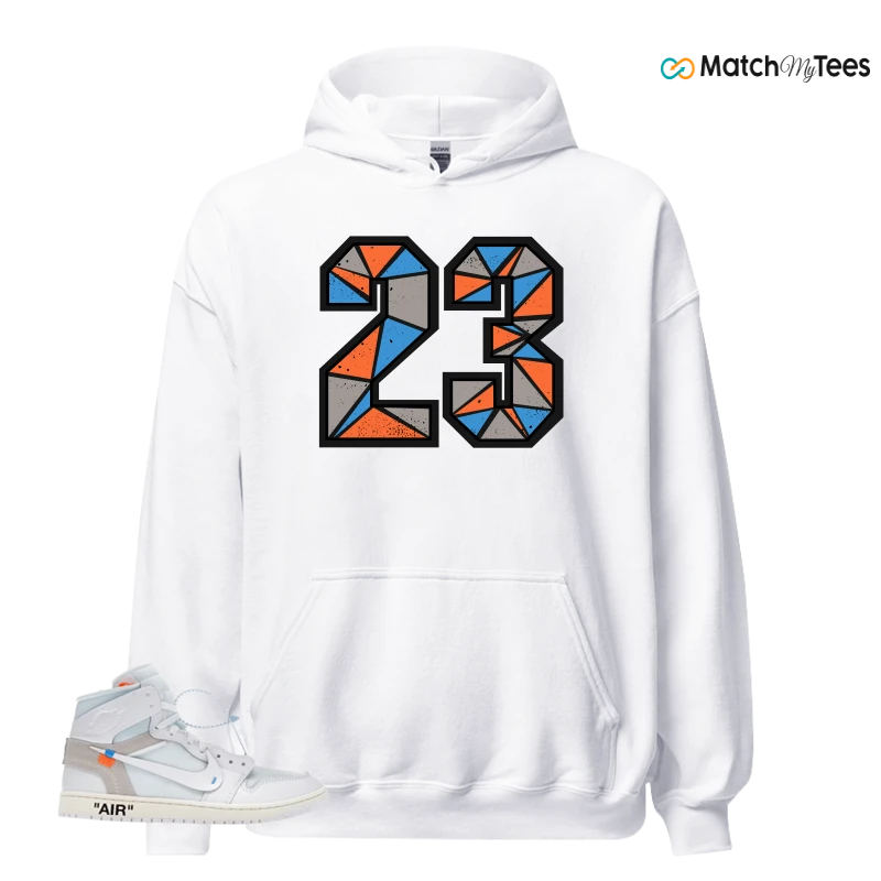 NEKE AIR JORDAN 1 RETRO HIGH OG VIRGIL ABLOH ARCHIVE ALASKA SNEAKER Matching Tees hoodie