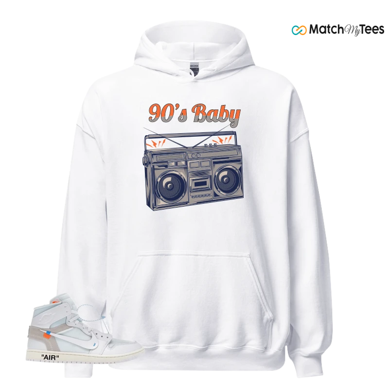 NEKE AIR JORDAN 1 RETRO HIGH OG VIRGIL ABLOH ARCHIVE ALASKA SNEAKER Matching Tees hoodie