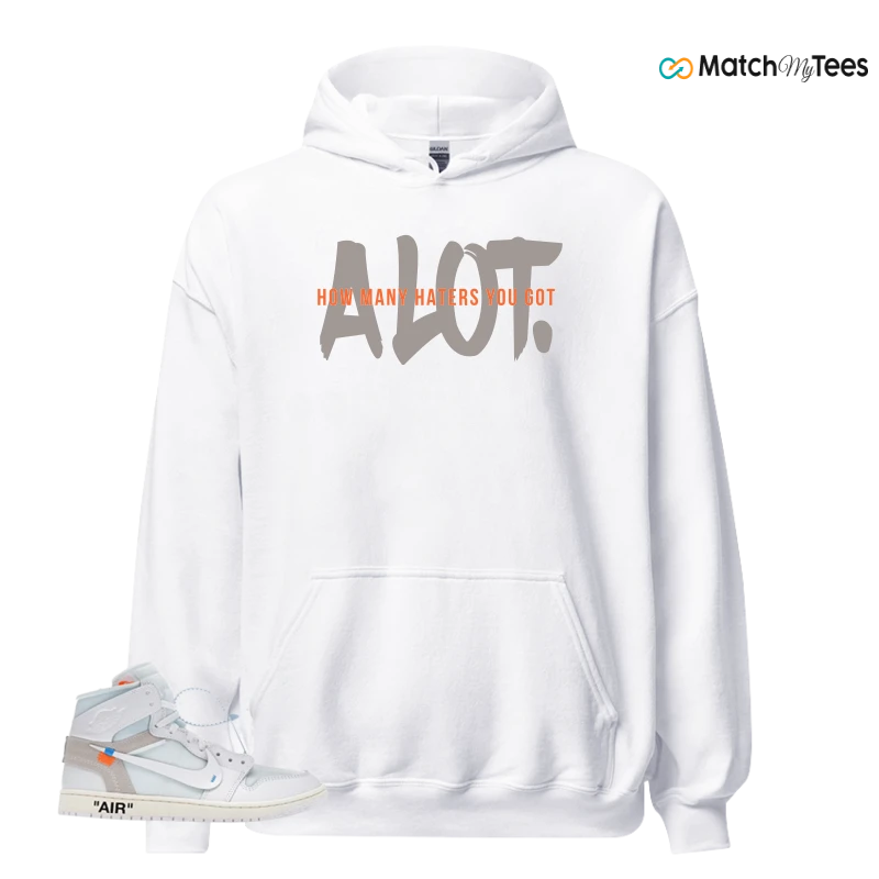 NEKE AIR JORDAN 1 RETRO HIGH OG VIRGIL ABLOH ARCHIVE ALASKA SNEAKER Matching Tees hoodie