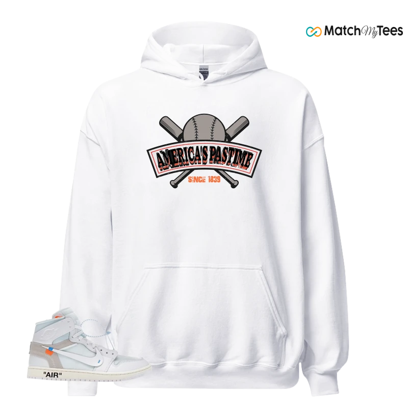 NEKE AIR JORDAN 1 RETRO HIGH OG VIRGIL ABLOH ARCHIVE ALASKA SNEAKER Matching Tees hoodie