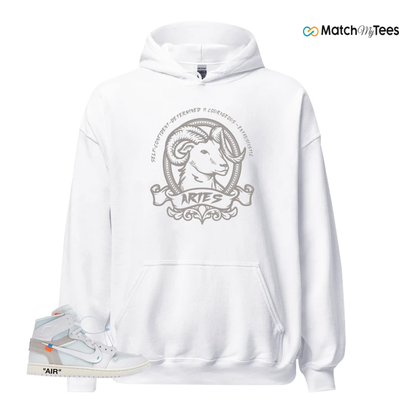 NEKE AIR JORDAN 1 RETRO HIGH OG VIRGIL ABLOH ARCHIVE ALASKA SNEAKER Matching Tees hoodie