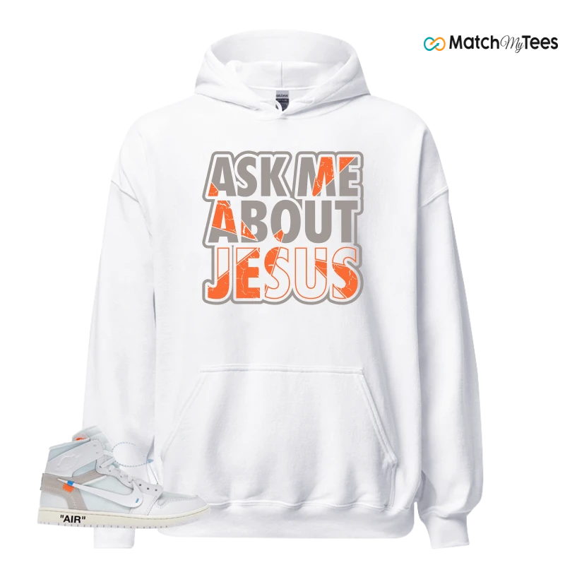 NEKE AIR JORDAN 1 RETRO HIGH OG VIRGIL ABLOH ARCHIVE ALASKA SNEAKER Matching Tees hoodie