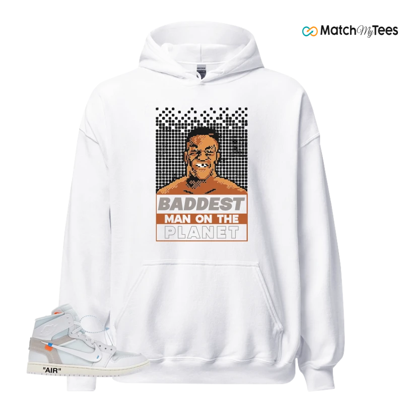 NEKE AIR JORDAN 1 RETRO HIGH OG VIRGIL ABLOH ARCHIVE ALASKA SNEAKER Matching Tees hoodie