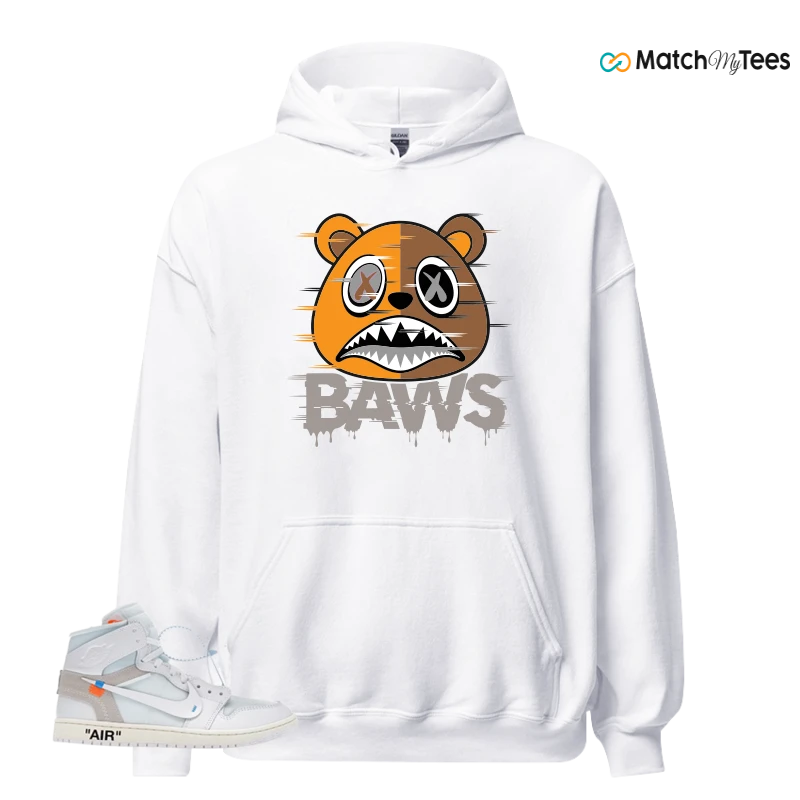 NEKE AIR JORDAN 1 RETRO HIGH OG VIRGIL ABLOH ARCHIVE ALASKA SNEAKER Matching Tees hoodie