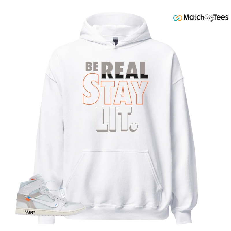 NEKE AIR JORDAN 1 RETRO HIGH OG VIRGIL ABLOH ARCHIVE ALASKA SNEAKER Matching Tees hoodie