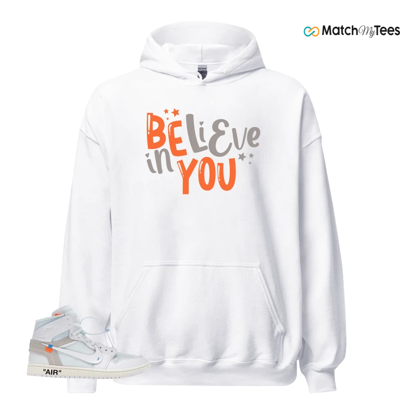 NEKE AIR JORDAN 1 RETRO HIGH OG VIRGIL ABLOH ARCHIVE ALASKA SNEAKER Matching Tees hoodie