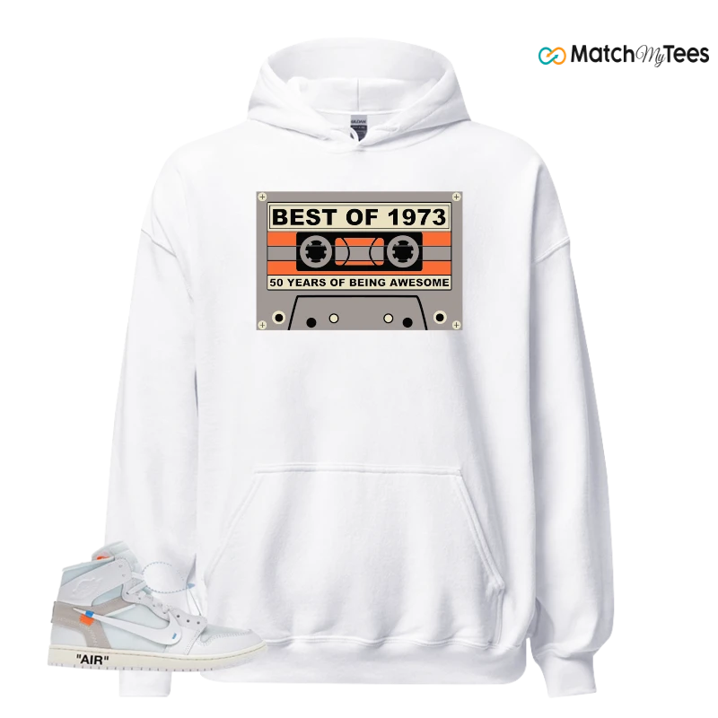 NEKE AIR JORDAN 1 RETRO HIGH OG VIRGIL ABLOH ARCHIVE ALASKA SNEAKER Matching Tees hoodie
