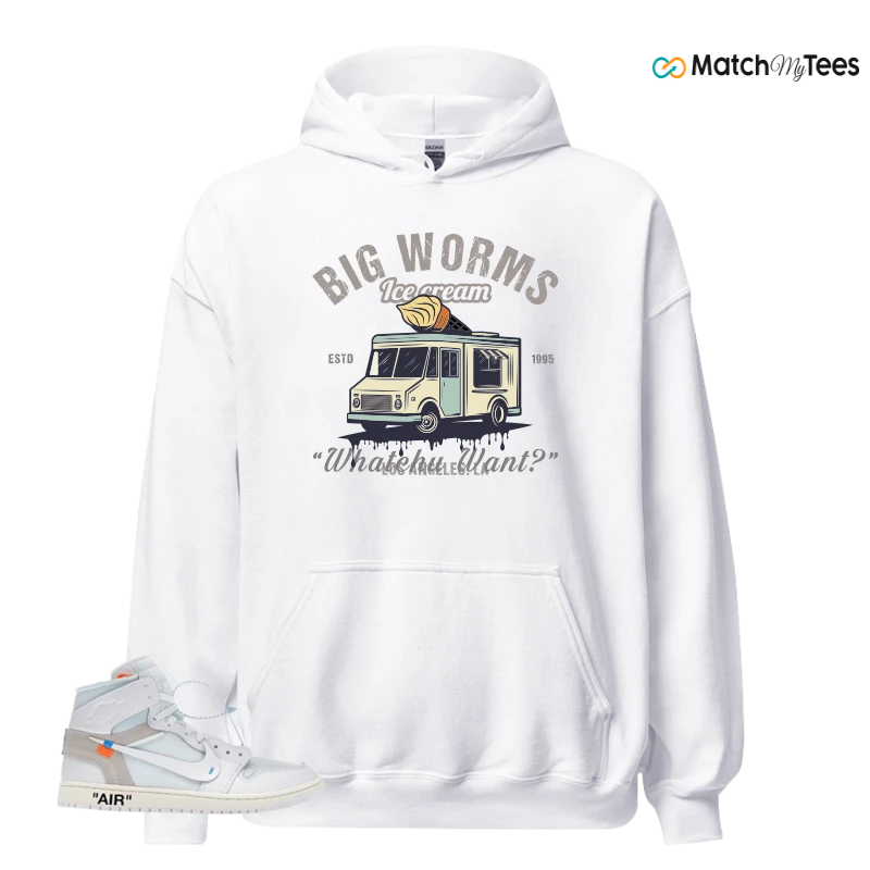 NEKE AIR JORDAN 1 RETRO HIGH OG VIRGIL ABLOH ARCHIVE ALASKA SNEAKER Matching Tees hoodie