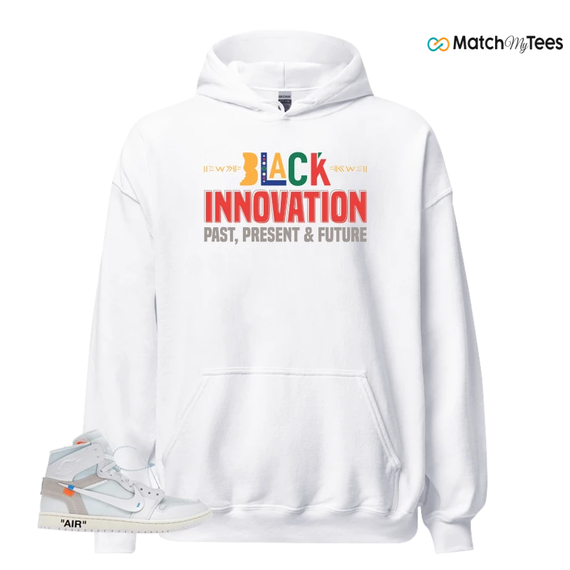 NEKE AIR JORDAN 1 RETRO HIGH OG VIRGIL ABLOH ARCHIVE ALASKA SNEAKER Matching Tees hoodie