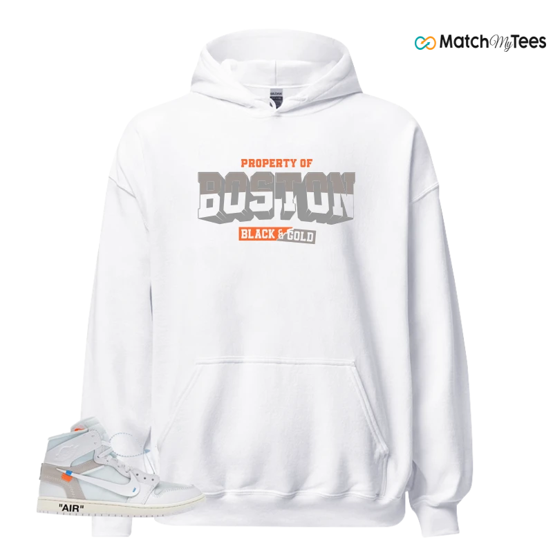 NEKE AIR JORDAN 1 RETRO HIGH OG VIRGIL ABLOH ARCHIVE ALASKA SNEAKER Matching Tees hoodie