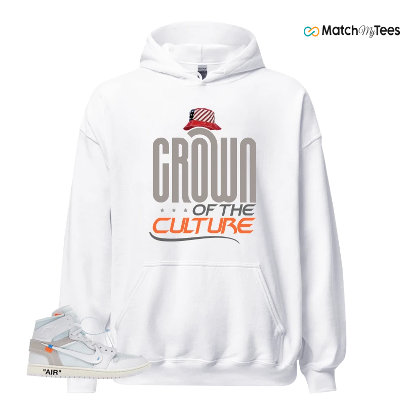 NEKE AIR JORDAN 1 RETRO HIGH OG VIRGIL ABLOH ARCHIVE ALASKA SNEAKER Matching Tees hoodie