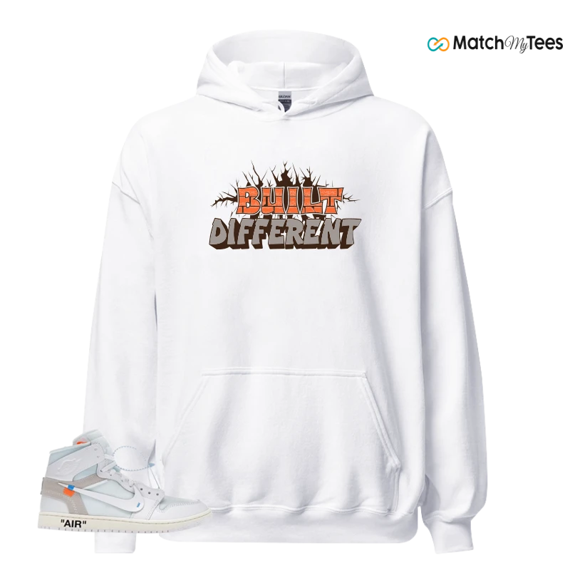 NEKE AIR JORDAN 1 RETRO HIGH OG VIRGIL ABLOH ARCHIVE ALASKA SNEAKER Matching Tees hoodie