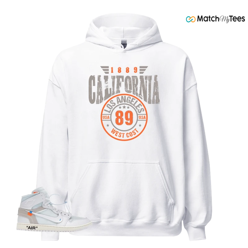 NEKE AIR JORDAN 1 RETRO HIGH OG VIRGIL ABLOH ARCHIVE ALASKA SNEAKER Matching Tees hoodie