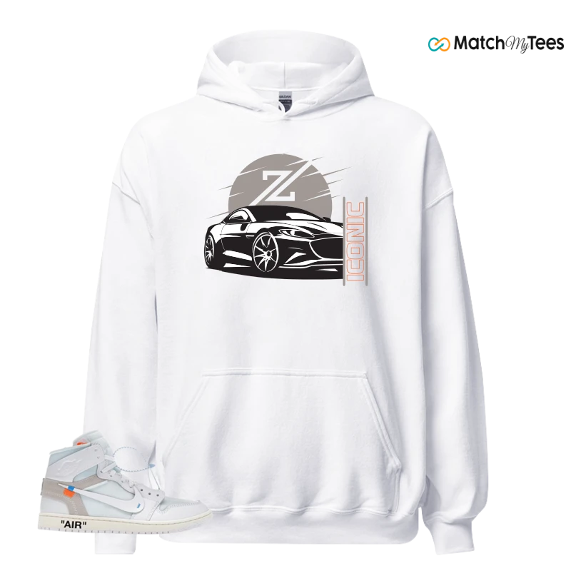 NEKE AIR JORDAN 1 RETRO HIGH OG VIRGIL ABLOH ARCHIVE ALASKA SNEAKER Matching Tees hoodie