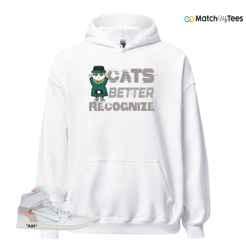 NEKE AIR JORDAN 1 RETRO HIGH OG VIRGIL ABLOH ARCHIVE ALASKA SNEAKER Matching Tees hoodie