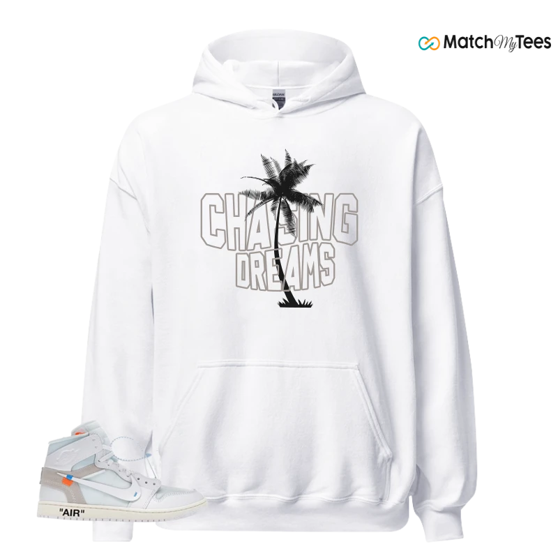 NEKE AIR JORDAN 1 RETRO HIGH OG VIRGIL ABLOH ARCHIVE ALASKA SNEAKER Matching Tees hoodie
