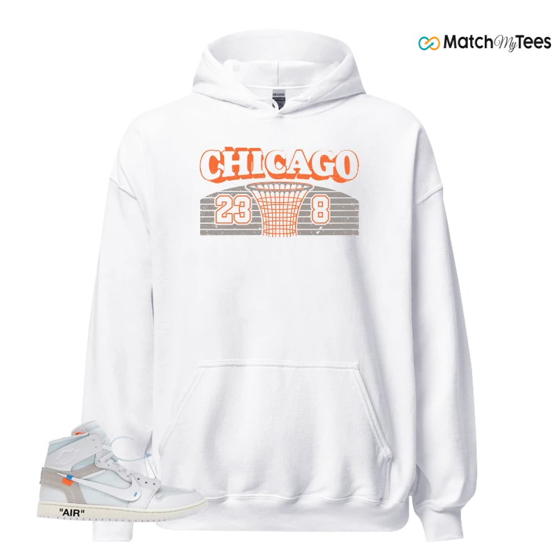 NEKE AIR JORDAN 1 RETRO HIGH OG VIRGIL ABLOH ARCHIVE ALASKA SNEAKER Matching Tees hoodie