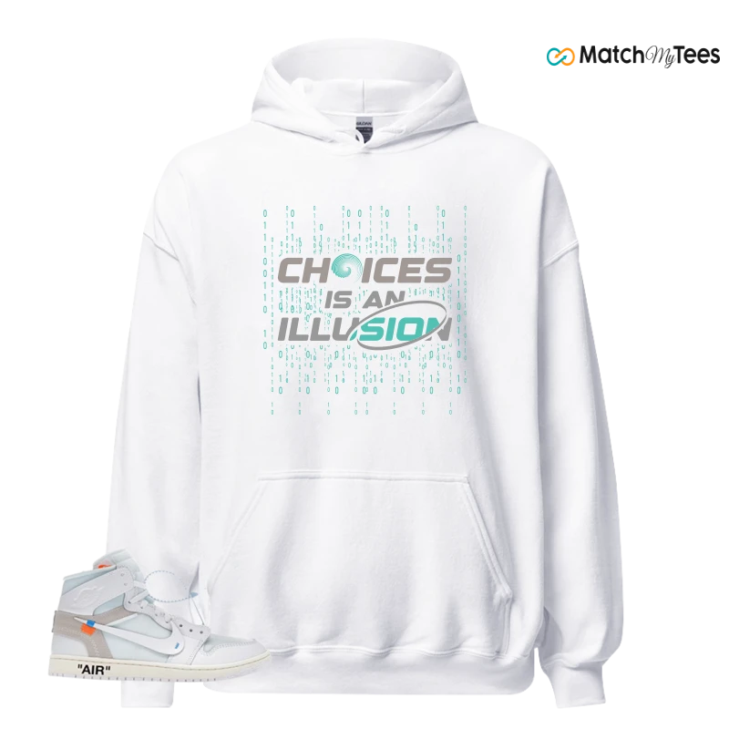 NEKE AIR JORDAN 1 RETRO HIGH OG VIRGIL ABLOH ARCHIVE ALASKA SNEAKER Matching Tees hoodie