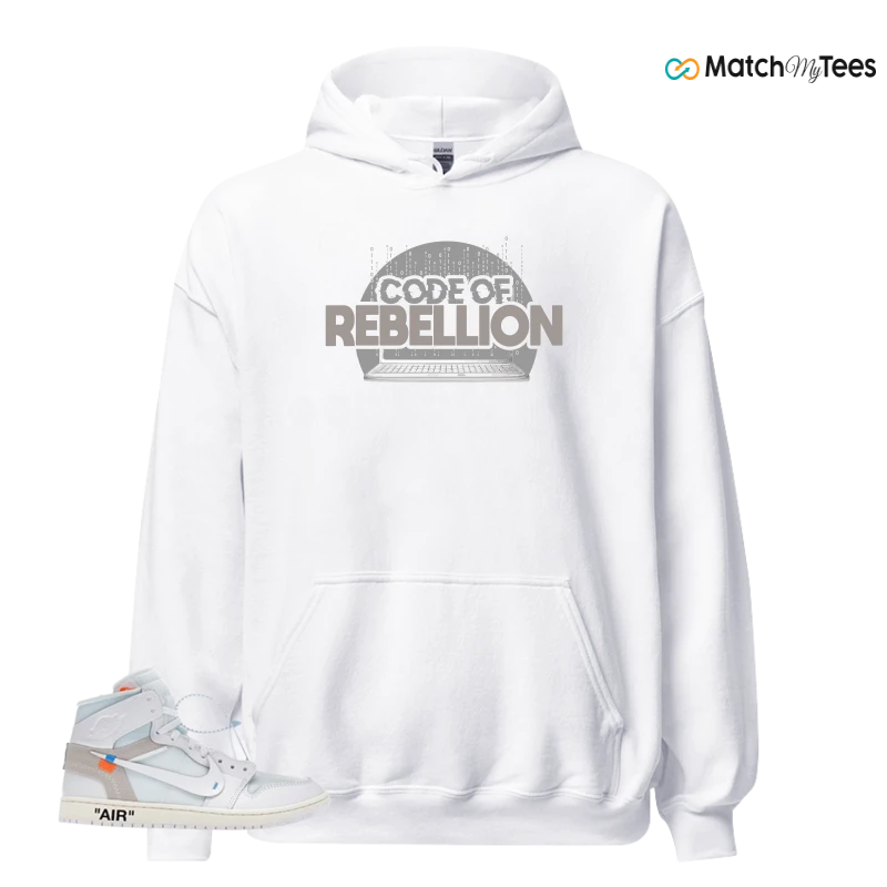 NEKE AIR JORDAN 1 RETRO HIGH OG VIRGIL ABLOH ARCHIVE ALASKA SNEAKER Matching Tees hoodie