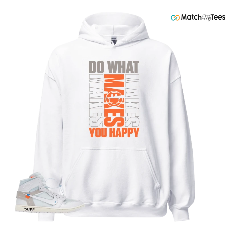 NEKE AIR JORDAN 1 RETRO HIGH OG VIRGIL ABLOH ARCHIVE ALASKA SNEAKER Matching Tees hoodie