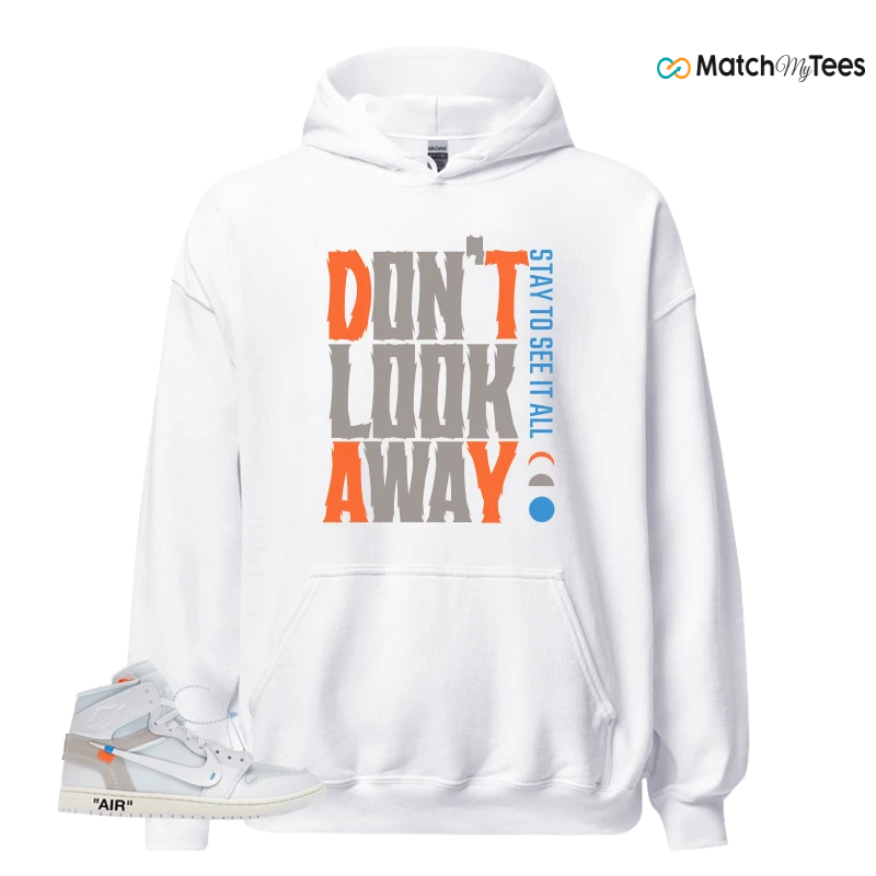 NEKE AIR JORDAN 1 RETRO HIGH OG VIRGIL ABLOH ARCHIVE ALASKA SNEAKER Matching Tees hoodie