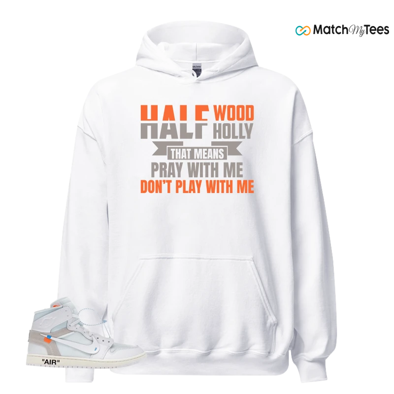 NEKE AIR JORDAN 1 RETRO HIGH OG VIRGIL ABLOH ARCHIVE ALASKA SNEAKER Matching Tees hoodie