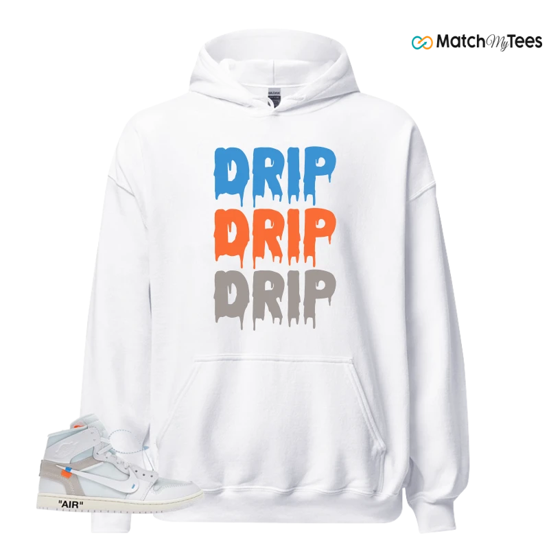 NEKE AIR JORDAN 1 RETRO HIGH OG VIRGIL ABLOH ARCHIVE ALASKA SNEAKER Matching Tees hoodie