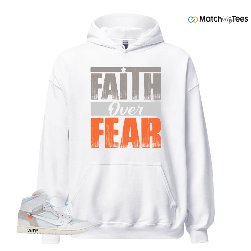 NEKE AIR JORDAN 1 RETRO HIGH OG VIRGIL ABLOH ARCHIVE ALASKA SNEAKER Matching Tees hoodie