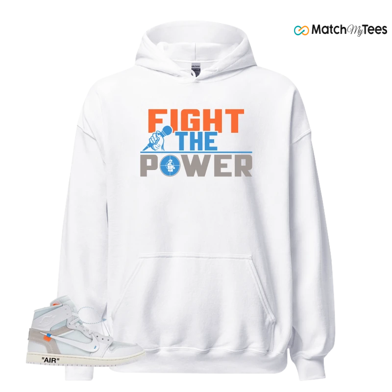 NEKE AIR JORDAN 1 RETRO HIGH OG VIRGIL ABLOH ARCHIVE ALASKA SNEAKER Matching Tees hoodie