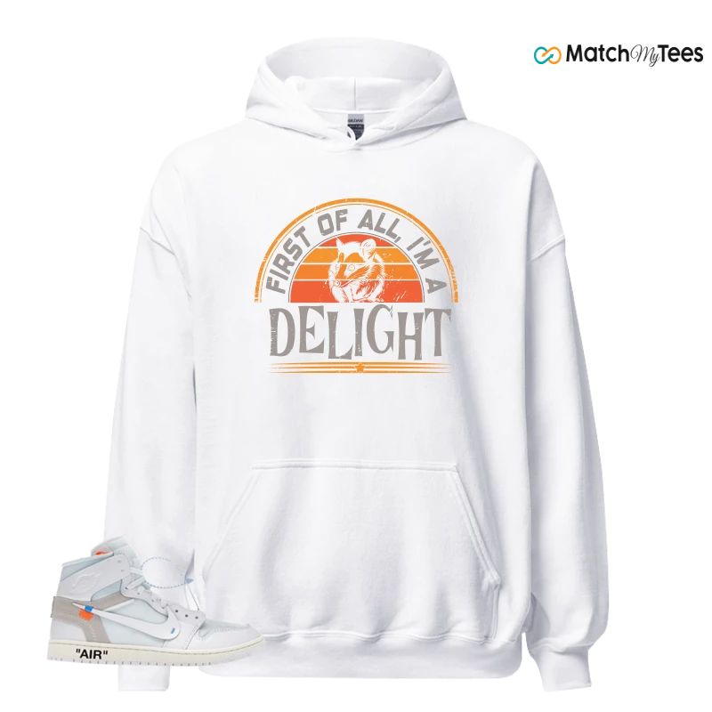 NEKE AIR JORDAN 1 RETRO HIGH OG VIRGIL ABLOH ARCHIVE ALASKA SNEAKER Matching Tees hoodie