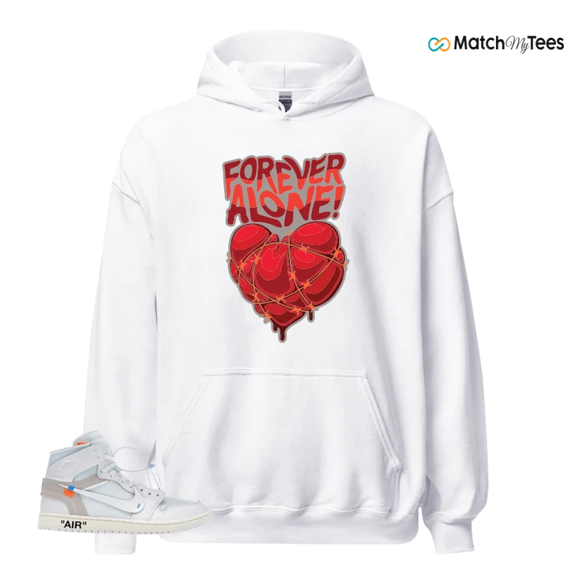 NEKE AIR JORDAN 1 RETRO HIGH OG VIRGIL ABLOH ARCHIVE ALASKA SNEAKER Matching Tees hoodie