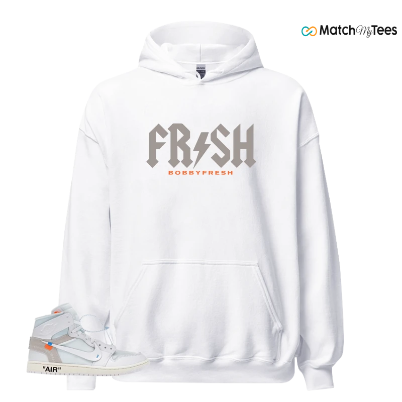 NEKE AIR JORDAN 1 RETRO HIGH OG VIRGIL ABLOH ARCHIVE ALASKA SNEAKER Matching Tees hoodie