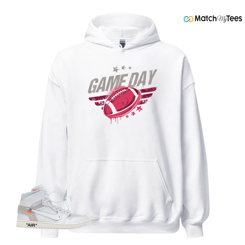 NEKE AIR JORDAN 1 RETRO HIGH OG VIRGIL ABLOH ARCHIVE ALASKA SNEAKER Matching Tees hoodie