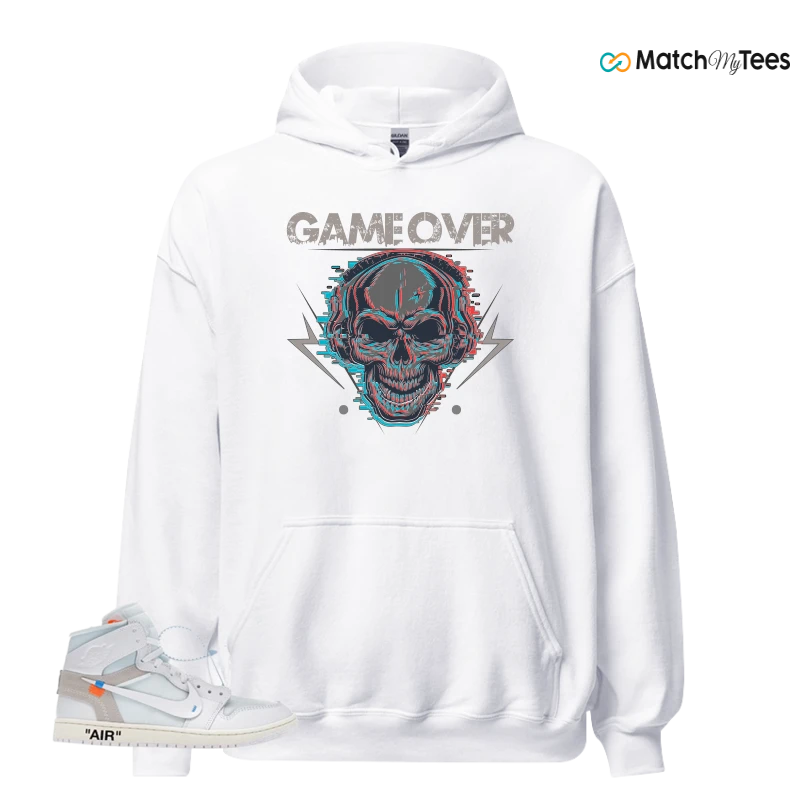 NEKE AIR JORDAN 1 RETRO HIGH OG VIRGIL ABLOH ARCHIVE ALASKA SNEAKER Matching Tees hoodie