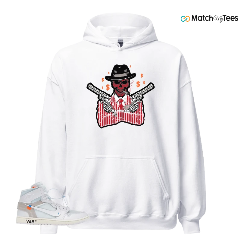 NEKE AIR JORDAN 1 RETRO HIGH OG VIRGIL ABLOH ARCHIVE ALASKA SNEAKER Matching Tees hoodie
