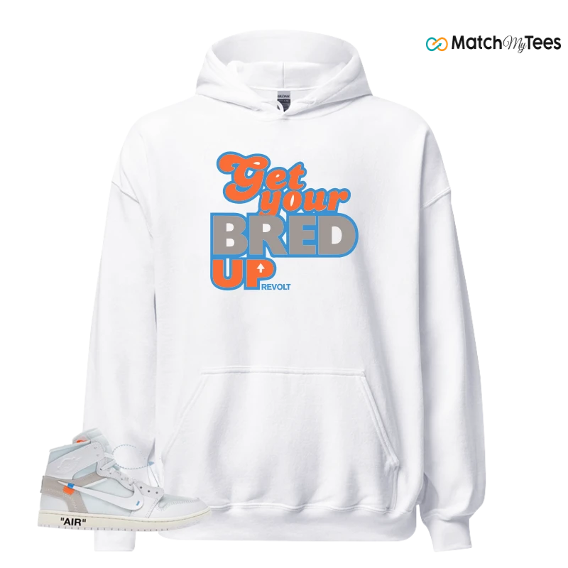 NEKE AIR JORDAN 1 RETRO HIGH OG VIRGIL ABLOH ARCHIVE ALASKA SNEAKER Matching Tees hoodie