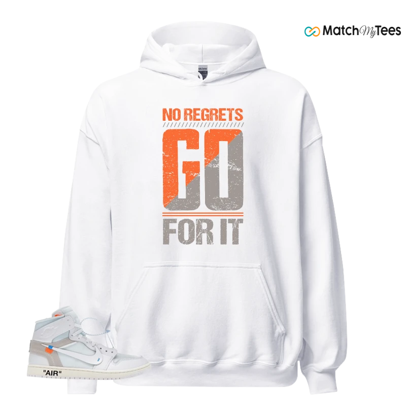 NEKE AIR JORDAN 1 RETRO HIGH OG VIRGIL ABLOH ARCHIVE ALASKA SNEAKER Matching Tees hoodie
