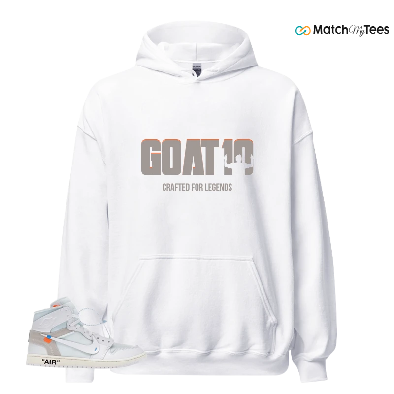 NEKE AIR JORDAN 1 RETRO HIGH OG VIRGIL ABLOH ARCHIVE ALASKA SNEAKER Matching Tees hoodie