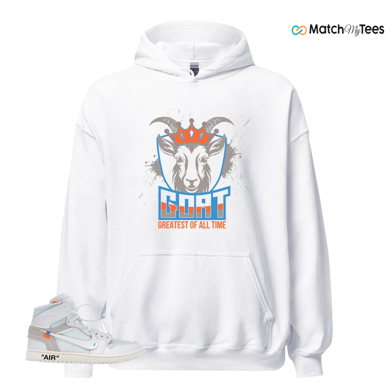 NEKE AIR JORDAN 1 RETRO HIGH OG VIRGIL ABLOH ARCHIVE ALASKA SNEAKER Matching Tees hoodie