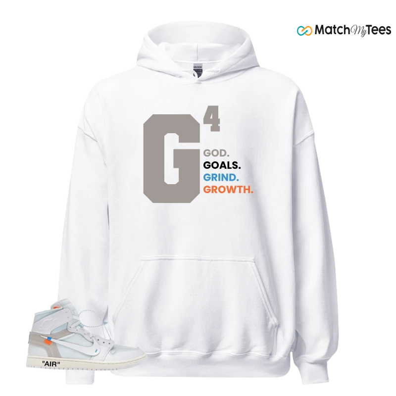 NEKE AIR JORDAN 1 RETRO HIGH OG VIRGIL ABLOH ARCHIVE ALASKA SNEAKER Matching Tees hoodie