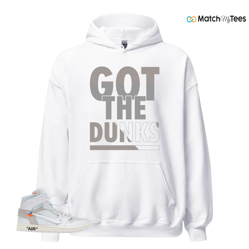 NEKE AIR JORDAN 1 RETRO HIGH OG VIRGIL ABLOH ARCHIVE ALASKA SNEAKER Matching Tees hoodie