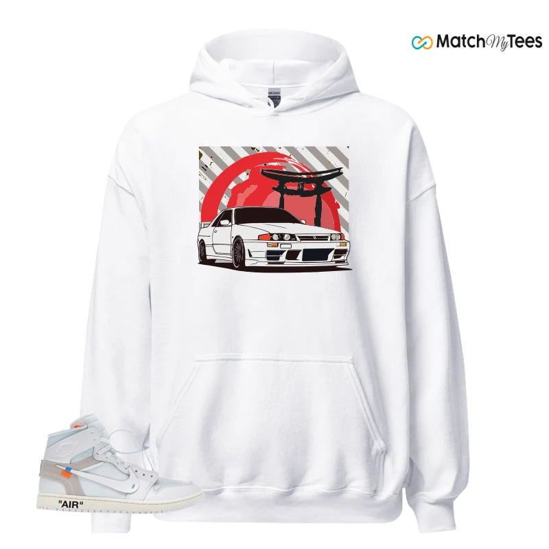 NEKE AIR JORDAN 1 RETRO HIGH OG VIRGIL ABLOH ARCHIVE ALASKA SNEAKER Matching Tees hoodie