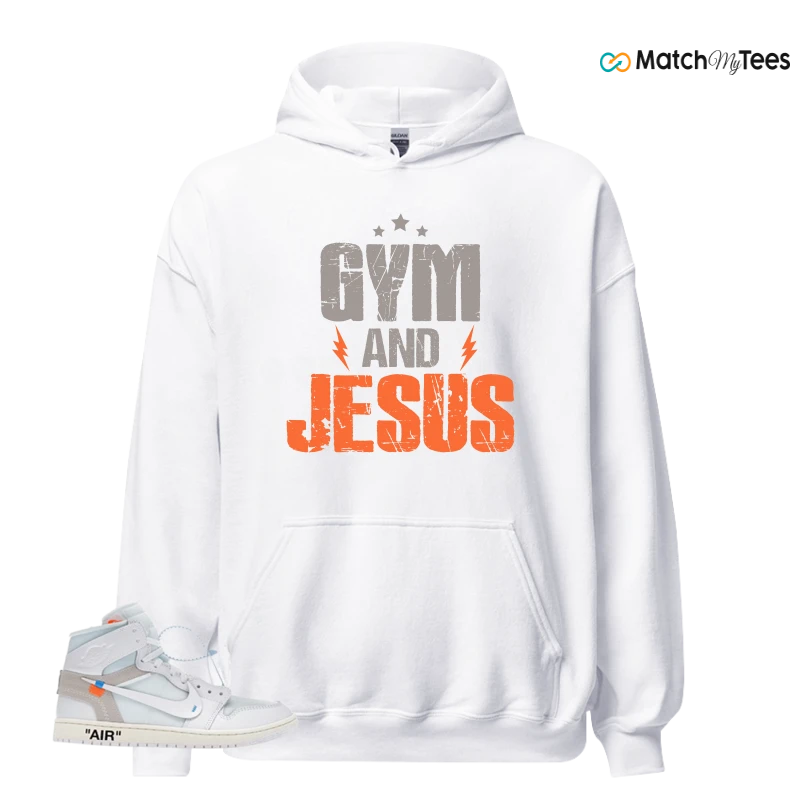NEKE AIR JORDAN 1 RETRO HIGH OG VIRGIL ABLOH ARCHIVE ALASKA SNEAKER Matching Tees hoodie