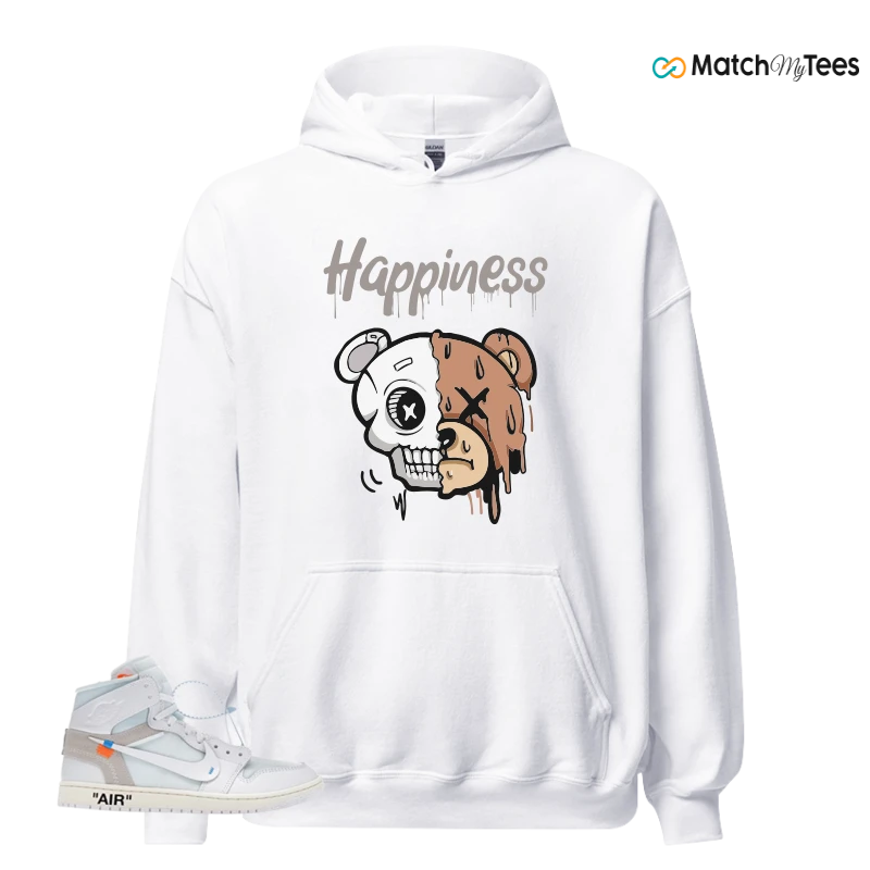 NEKE AIR JORDAN 1 RETRO HIGH OG VIRGIL ABLOH ARCHIVE ALASKA SNEAKER Matching Tees hoodie