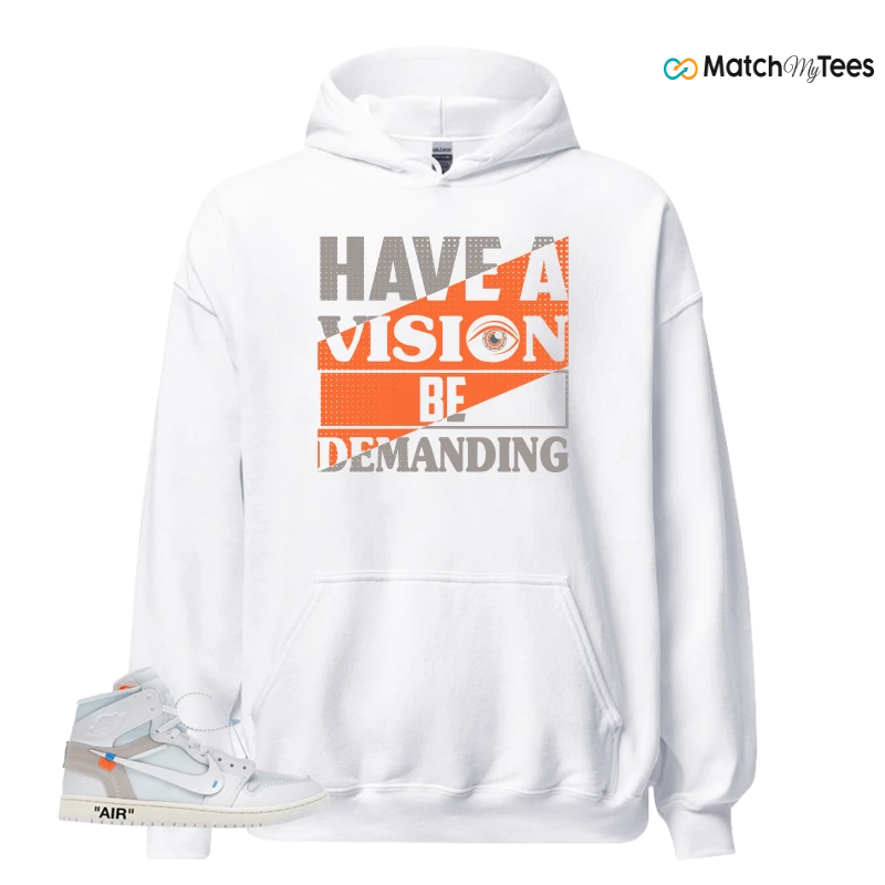 NEKE AIR JORDAN 1 RETRO HIGH OG VIRGIL ABLOH ARCHIVE ALASKA SNEAKER Matching Tees hoodie