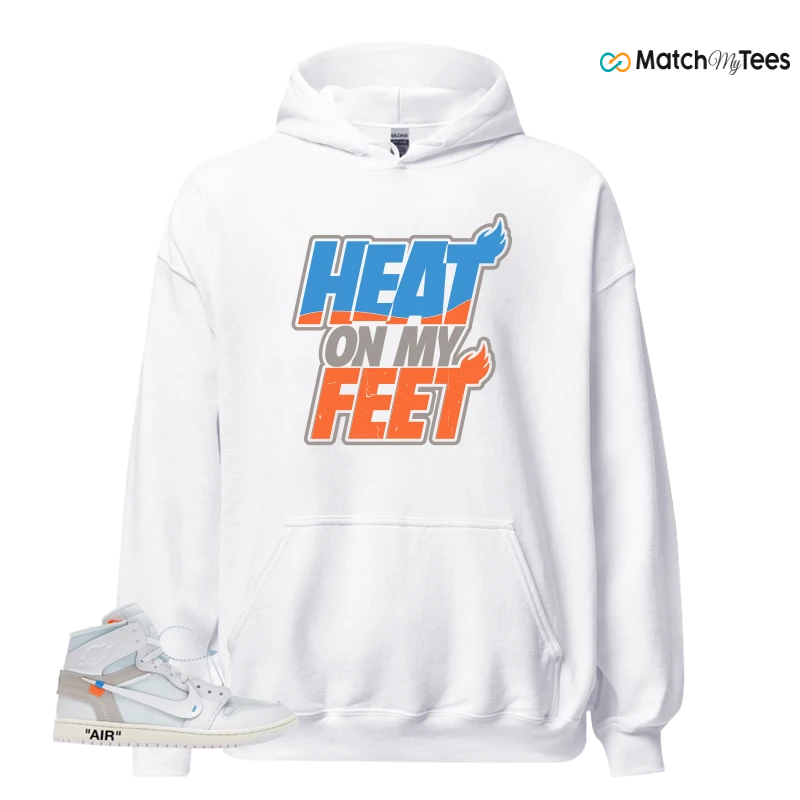 NEKE AIR JORDAN 1 RETRO HIGH OG VIRGIL ABLOH ARCHIVE ALASKA SNEAKER Matching Tees hoodie