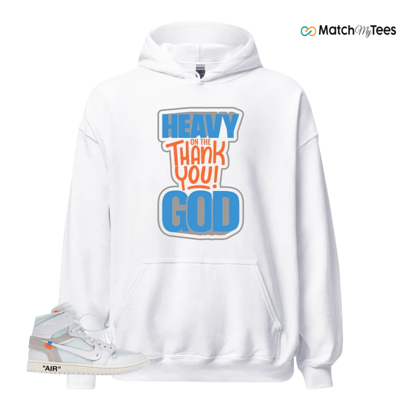 NEKE AIR JORDAN 1 RETRO HIGH OG VIRGIL ABLOH ARCHIVE ALASKA SNEAKER Matching Tees hoodie