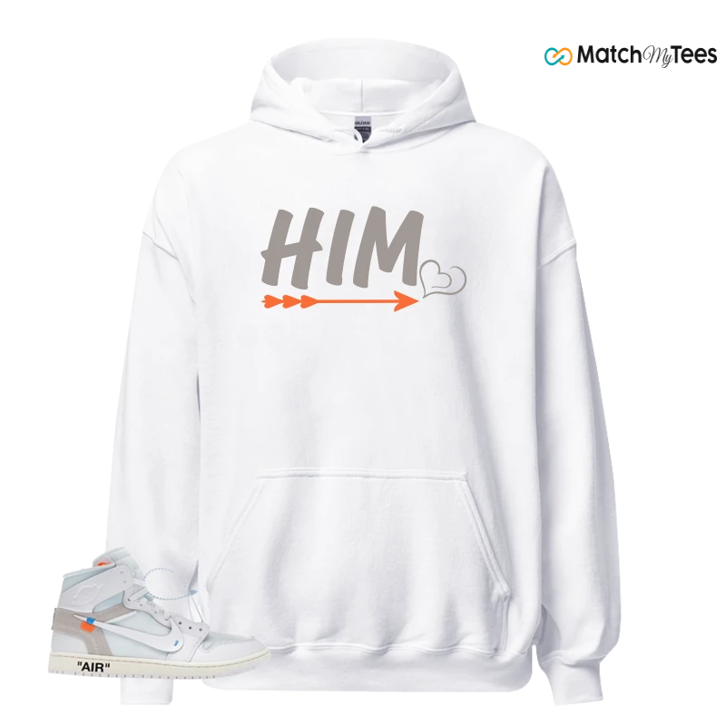 NEKE AIR JORDAN 1 RETRO HIGH OG VIRGIL ABLOH ARCHIVE ALASKA SNEAKER Matching Tees hoodie